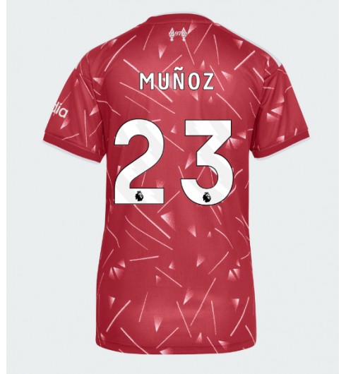 Liverpool Victor Munoz #23 Domácí Dres pro Dámské 2026-27 Krátký Rukáv Liverpool Victor Munoz #23 Domácí Dres pro Dámské 2026-27 Krátký Rukáv